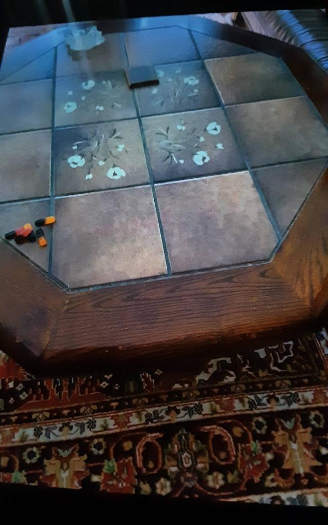 Eiken tafel, Ophalen