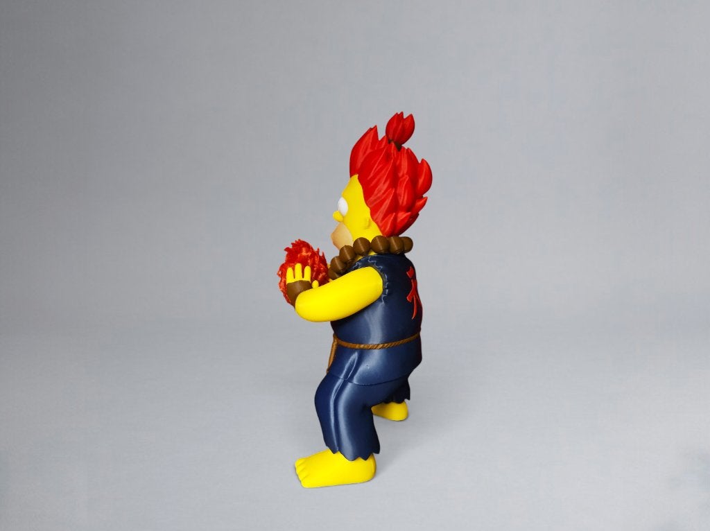 Akuma Homer – 21 cm – The Simpsons Figuur, Ophalen of Verzenden, Nieuw, Fantasy