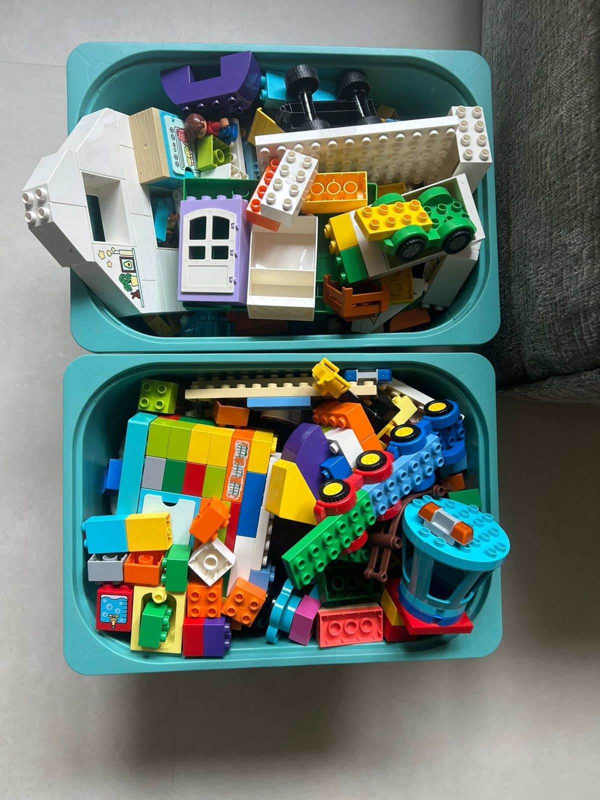 Duplo, Ophalen, Gebruikt