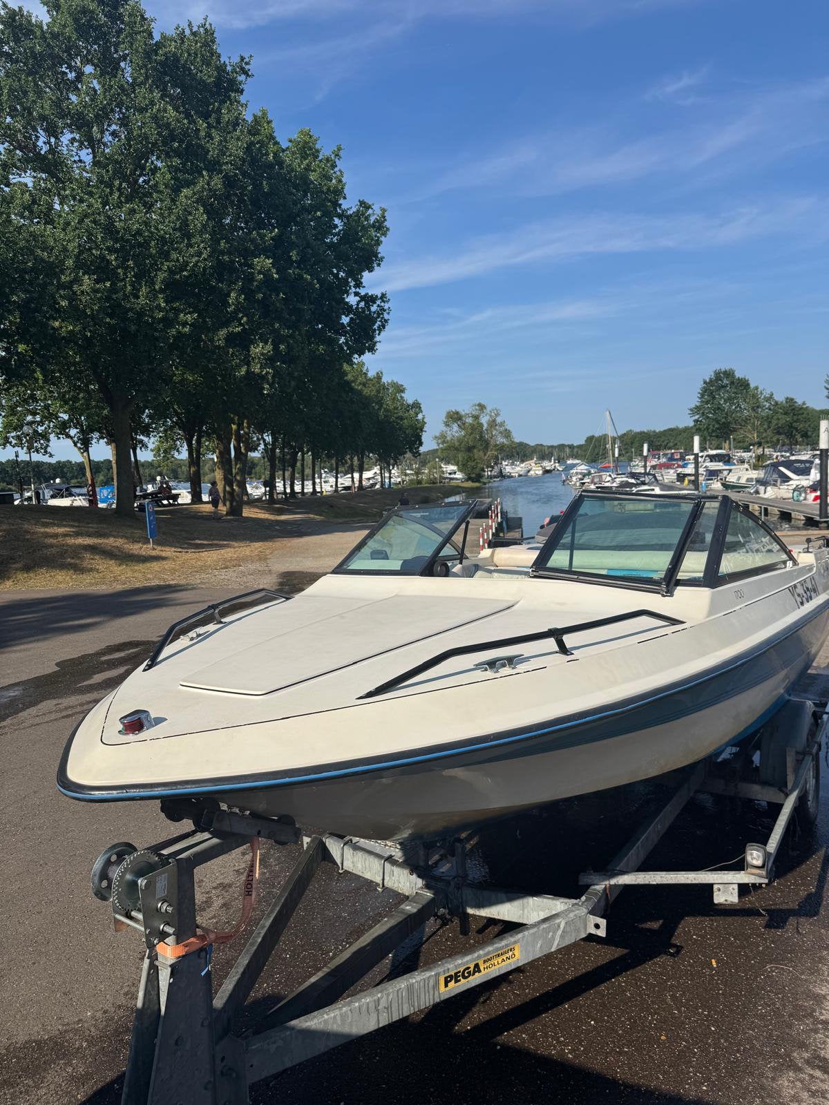 Speedboot winner 120pk, Ophalen, Zo goed als nieuw, ., Motor en Techniek