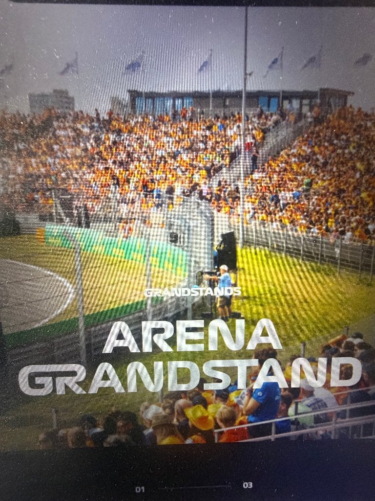 2 kaarten tickets Formule 1 Zandvoort 3 dg Arena Grandstand, Tickets en Kaartjes, Twee personen, Meerdaags