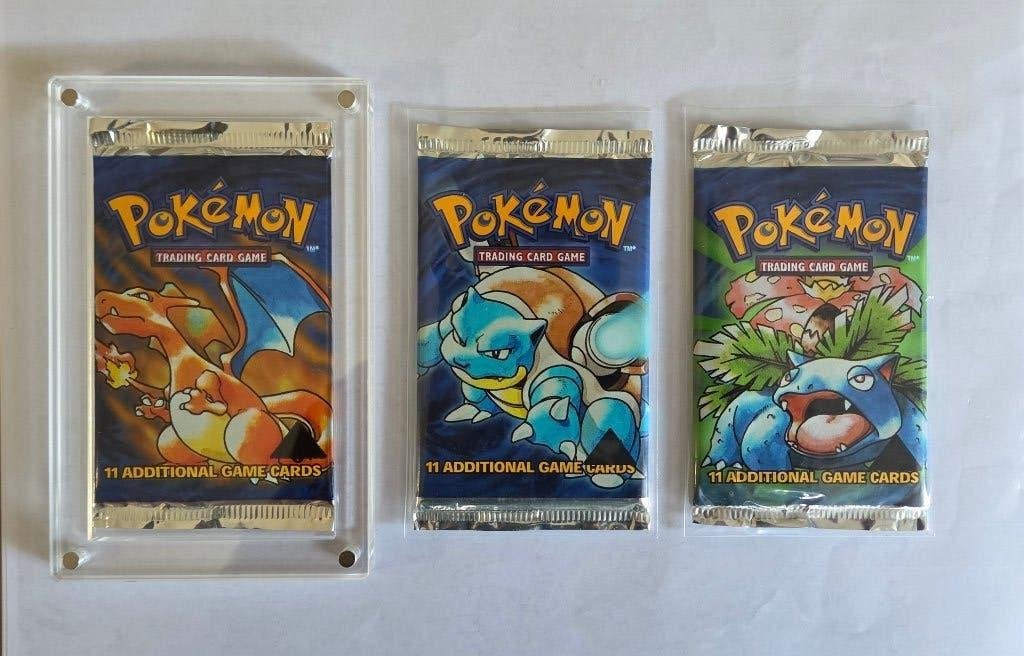 Pokémon Triangle Error booster pack art set, Ophalen of Verzenden, Zo goed als nieuw, Booster
