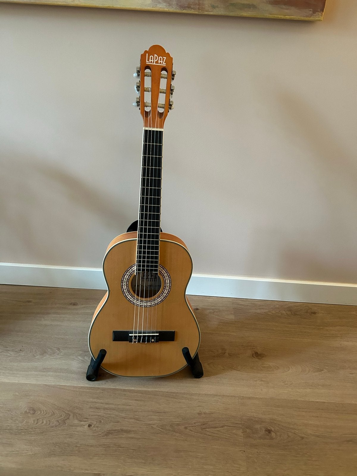 La Paz Klassieke Gitaar met standaard, Ophalen, Gebruikt, Klassieke of Spaanse gitaar
