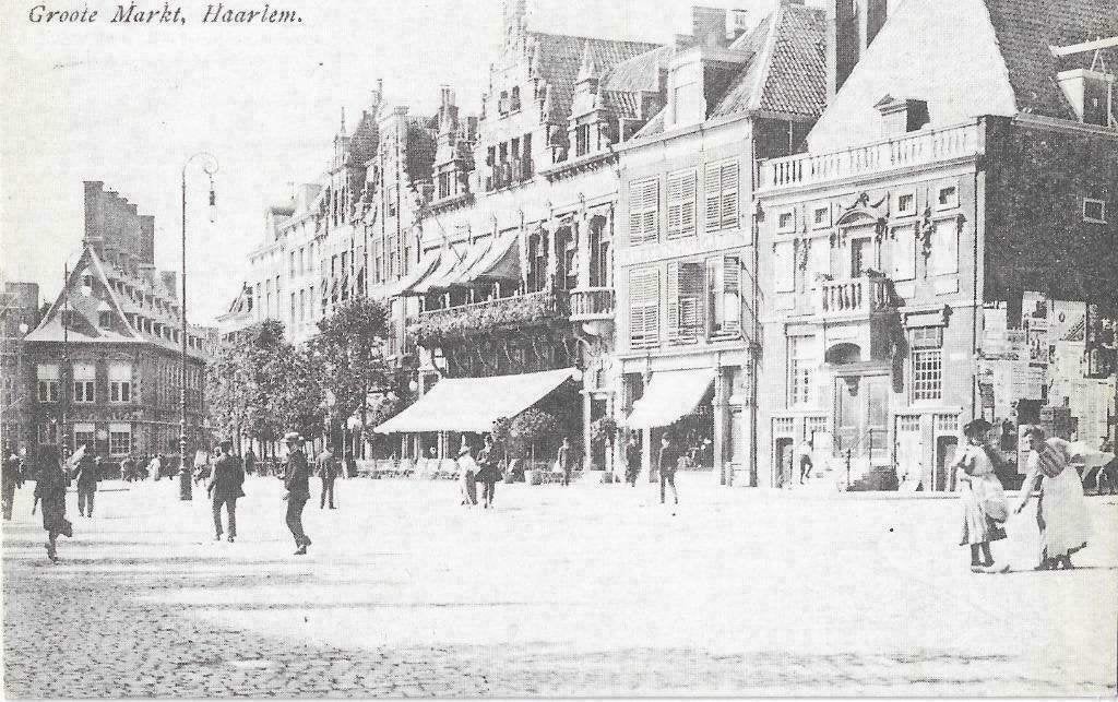 AK Haarlem - Groote Markt, reprint, Verzenden, 1960 tot 1980, Ongelopen, Noord-Holland