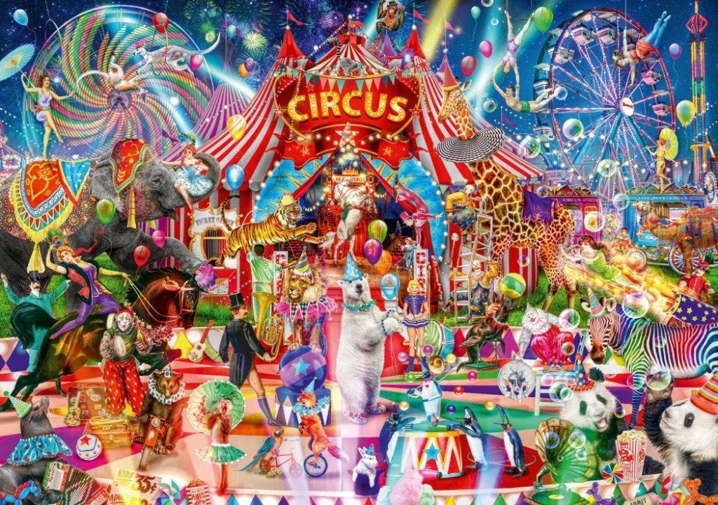 Legpuzzel 4000 stukken Night at the Circus nieuw, Ophalen of Verzenden, 500 t/m 1500 stukjes, Nieuw, Legpuzzel