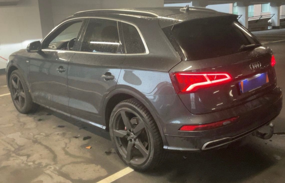 Originele 21 inch Audi Q5 SQ5 5x112 ET34 66.5 265/40/21, Auto-onderdelen, Ophalen, Banden en Velgen, 21 inch, .