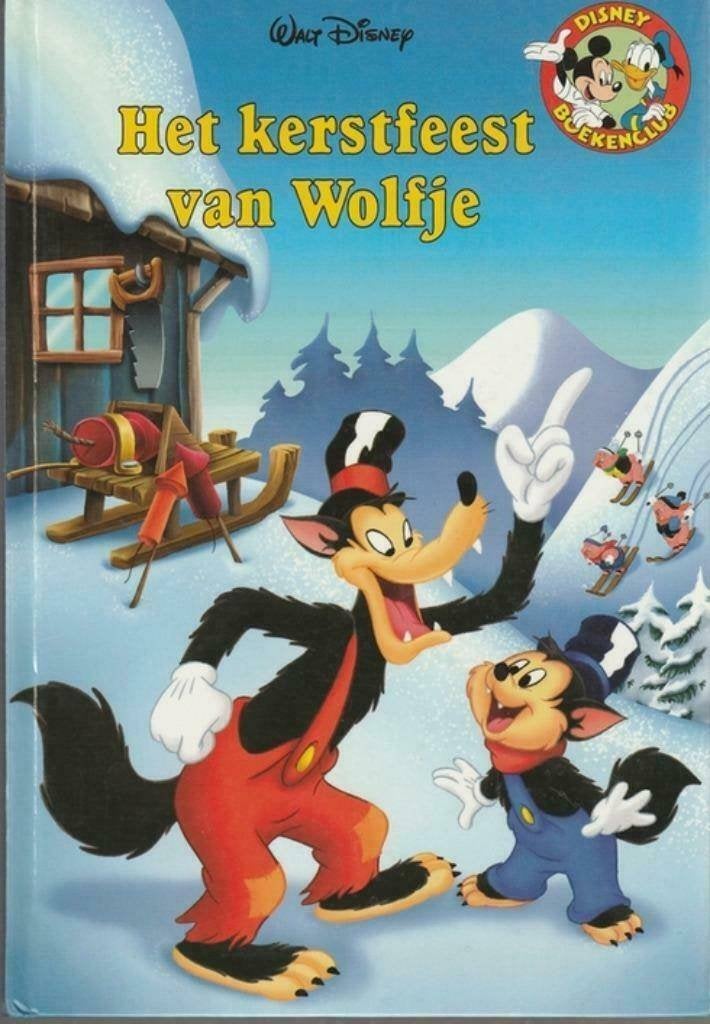 Het kerstfeest van Wolfje. Disney boekenclub^^, Ophalen of Verzenden, Overige figuren, Zo goed als nieuw, Overige typen