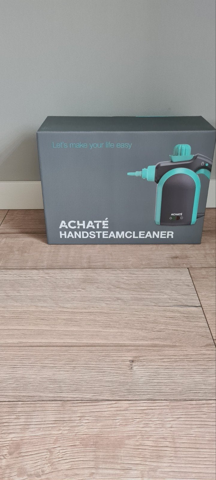 Gloednieuwe ACHATÉ Handstoomreiniger met alle hulpstukken, Huis en Inrichting, Ophalen of Verzenden