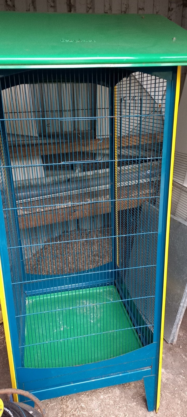 Nette vogelkooi, Ophalen, Zo goed als nieuw, Metaal, Vogelkooi