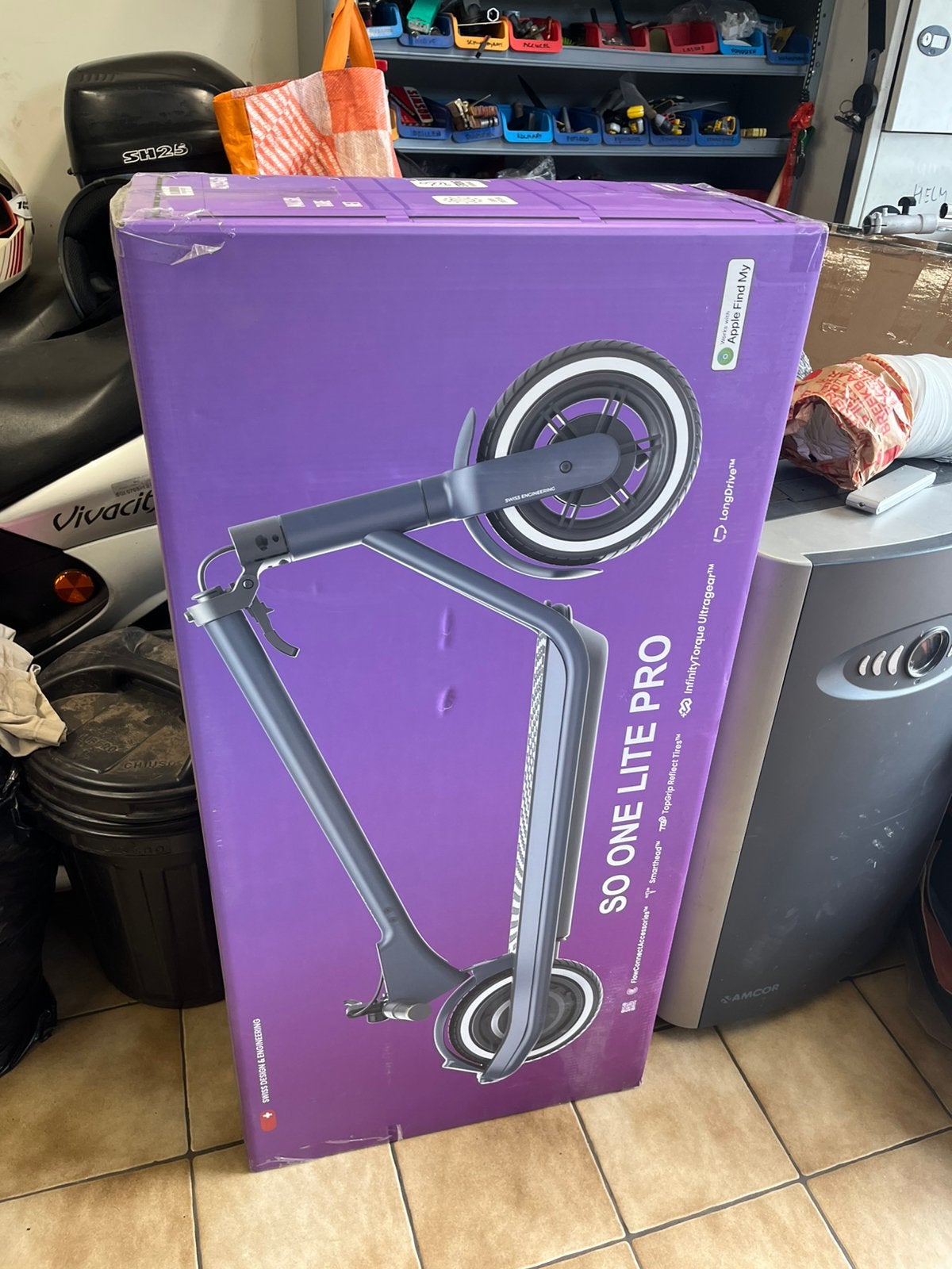 SoFlow SO ONE Lite Pro | E Step | Apple find my, Fietsen en Brommers, Steps, Ophalen, Nieuw, Elektrische step (E-scooter)