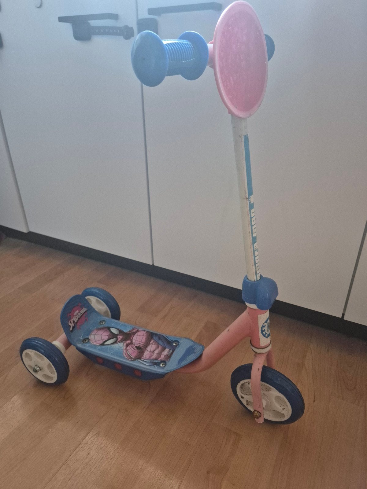 Peuter stapje Spiderman, Ophalen, Gebruikt, Gewone step