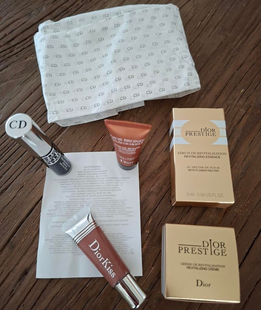Vintage Dior Make-up & Skincare miniaturen Set - Nieuw, Ophalen, Nieuw