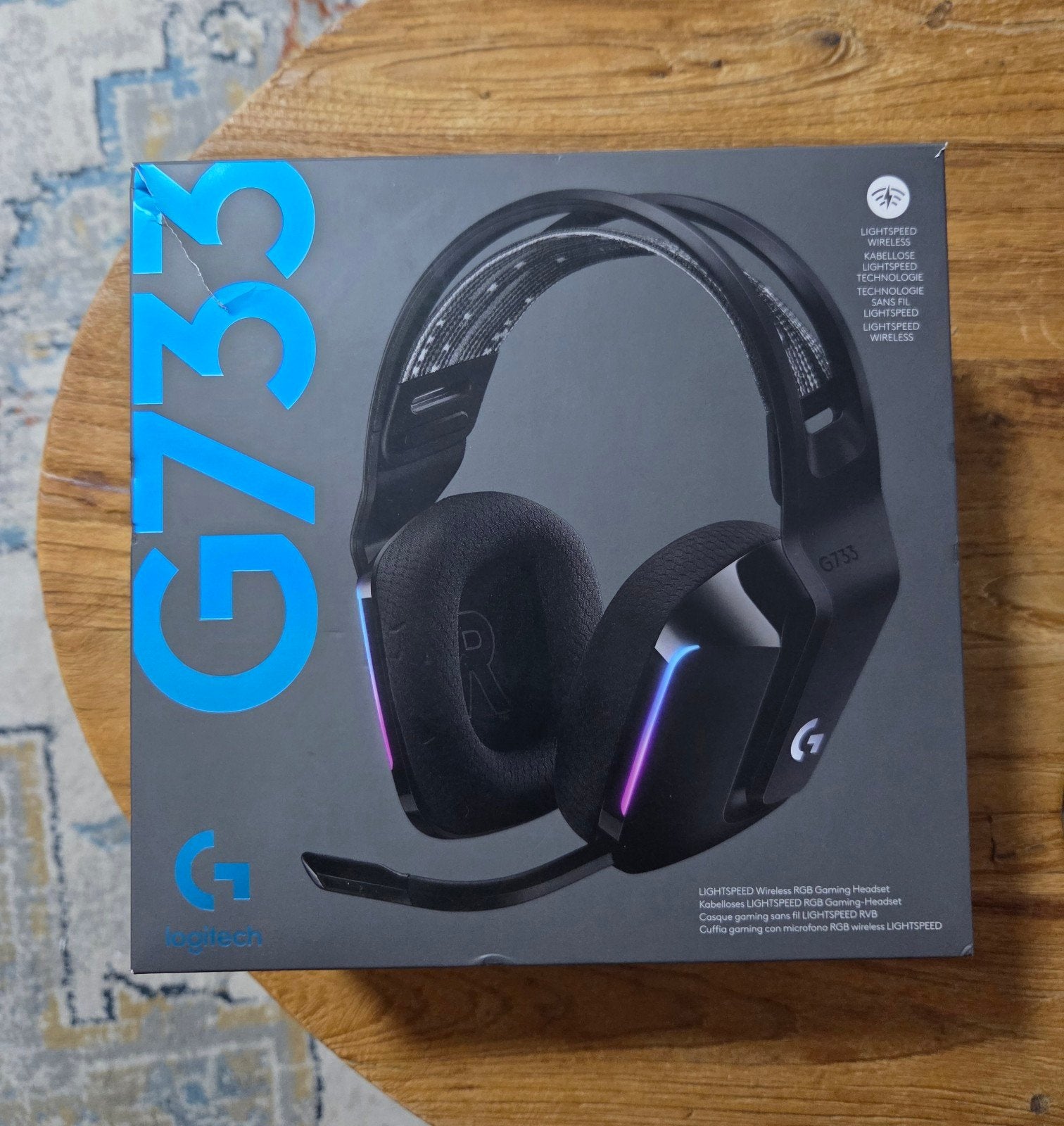 Logitech G733 Gaming Headset - Zo goed als nieuw, Gaming, Logitech, Ophalen of Verzenden, Zo goed als nieuw