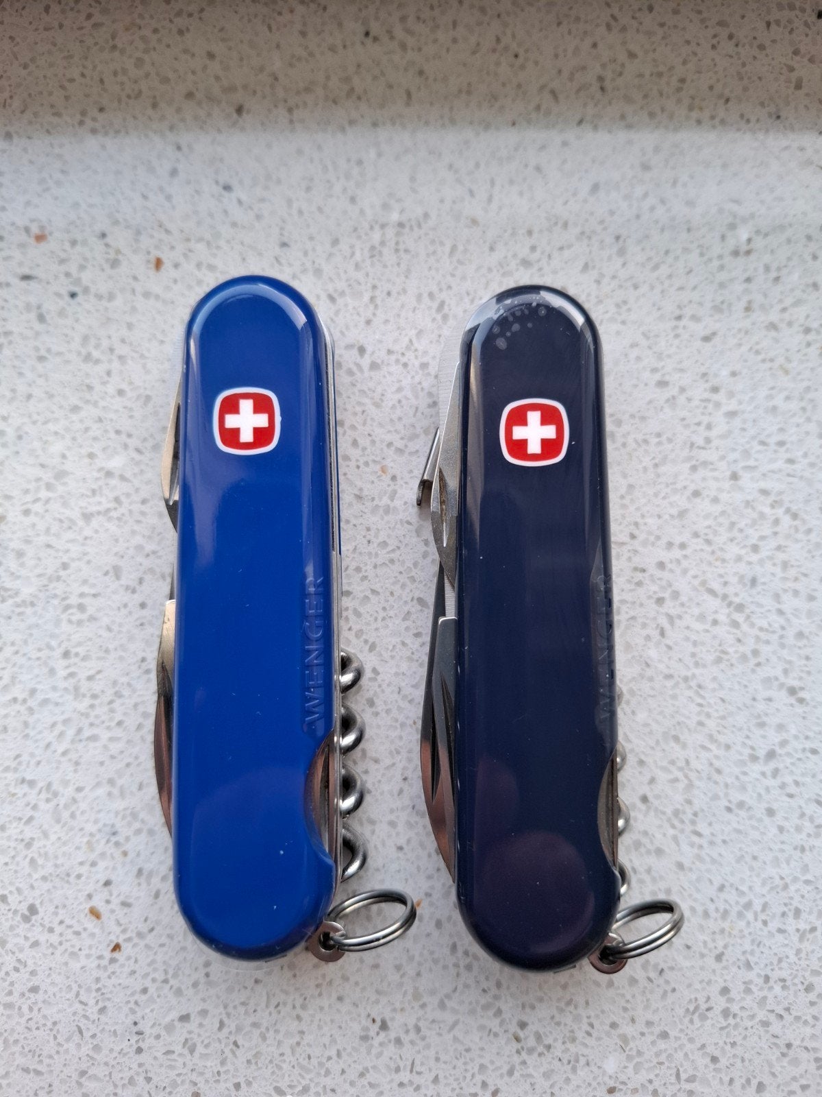 Wenger zakmes mes Victorinox blauw en donkerblauw, Ophalen of Verzenden, Nieuw