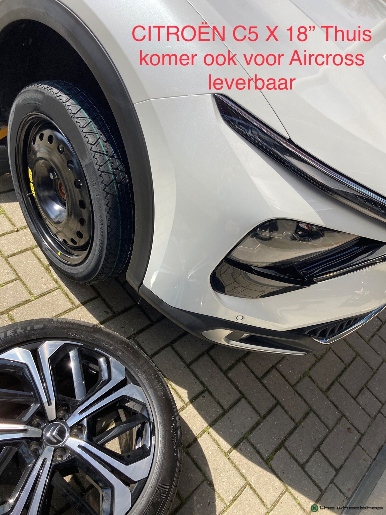 Thuiskomer Reservewiel Opel Grandland Citroen C5 AirCross 18, -, -, Banden en Velgen, Nieuw