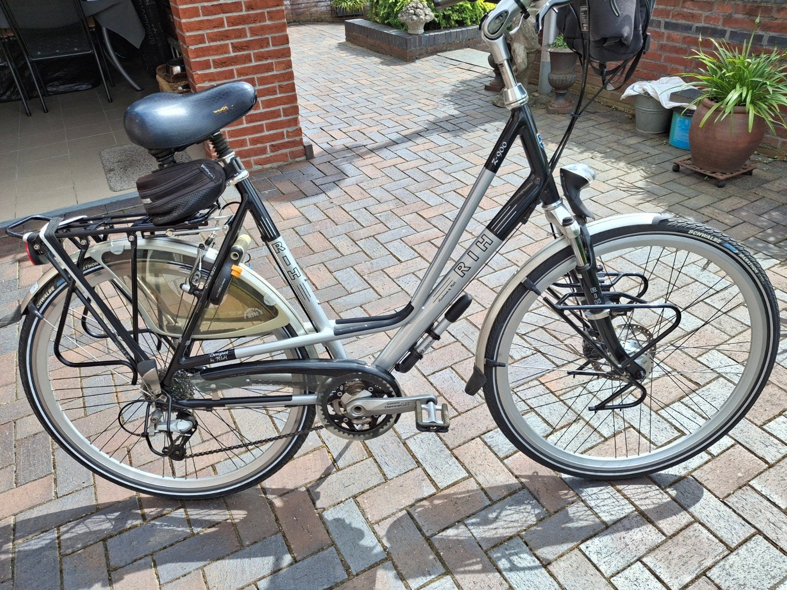 RIH Z-800 (dames)fiets met schijfremmen en versnellingen, Overige merken, Versnellingen, Ophalen of Verzenden, Schijfrem