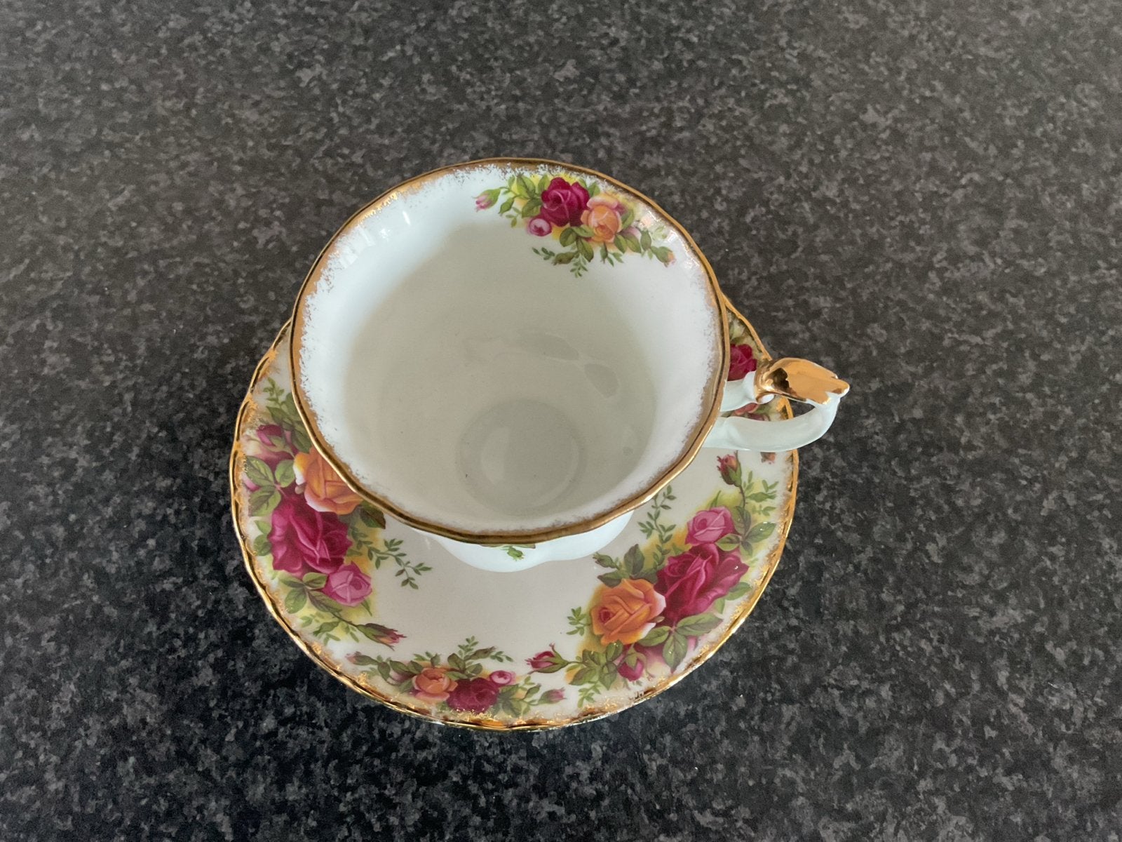Royal Albert Old Country Roses Kop en Schotel, Ophalen of Verzenden
