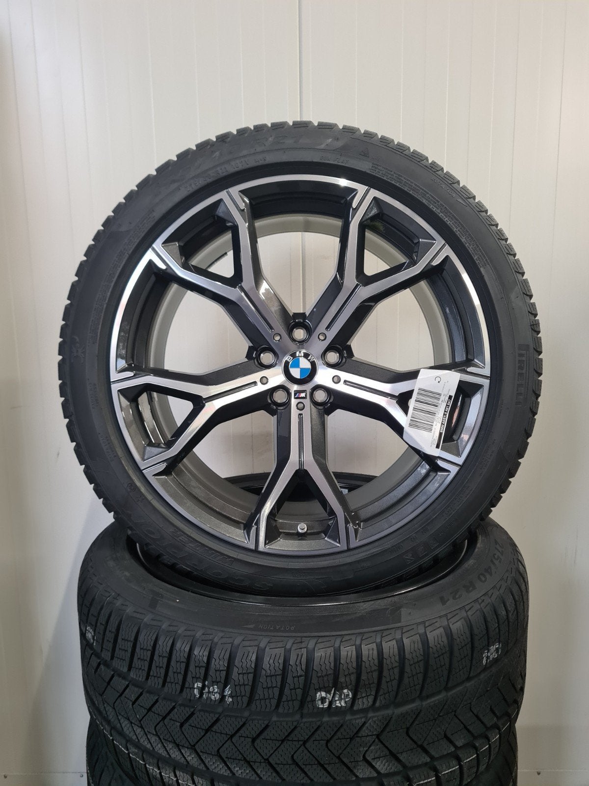 21' BMW X5 X6 Styling 741M met winterbanden Splinternieuw, Auto-onderdelen, Banden en Velgen, 275 mm, Banden en Velgen, Nieuw