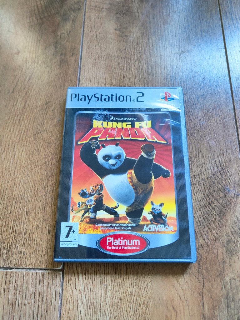 PS2 Spel - Kung Fu Panda, Avontuur en Actie, 1 speler, Ophalen of Verzenden, Zo goed als nieuw