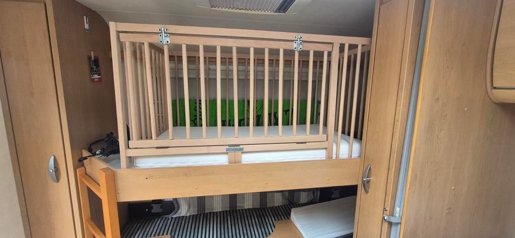 Ledikant voor stapelbed caravan, Gebruikt, Minder dan 140 cm, Minder dan 70 cm, Ophalen