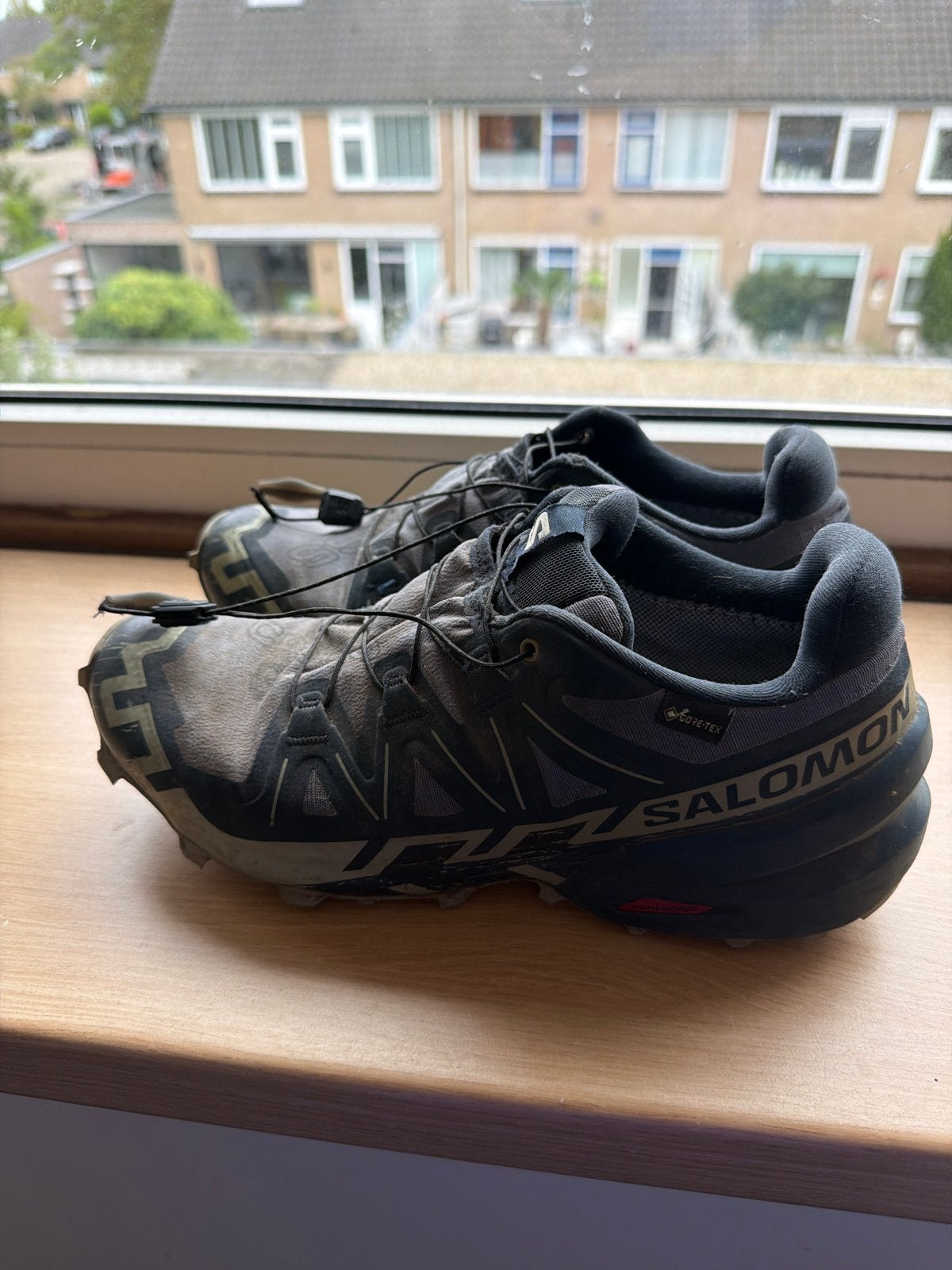 Salomon schoenen - Wandelschoenen/Bergschoenen, Ophalen of Verzenden, Gedragen, Overige kleuren, Wandelschoenen of Bergschoenen
