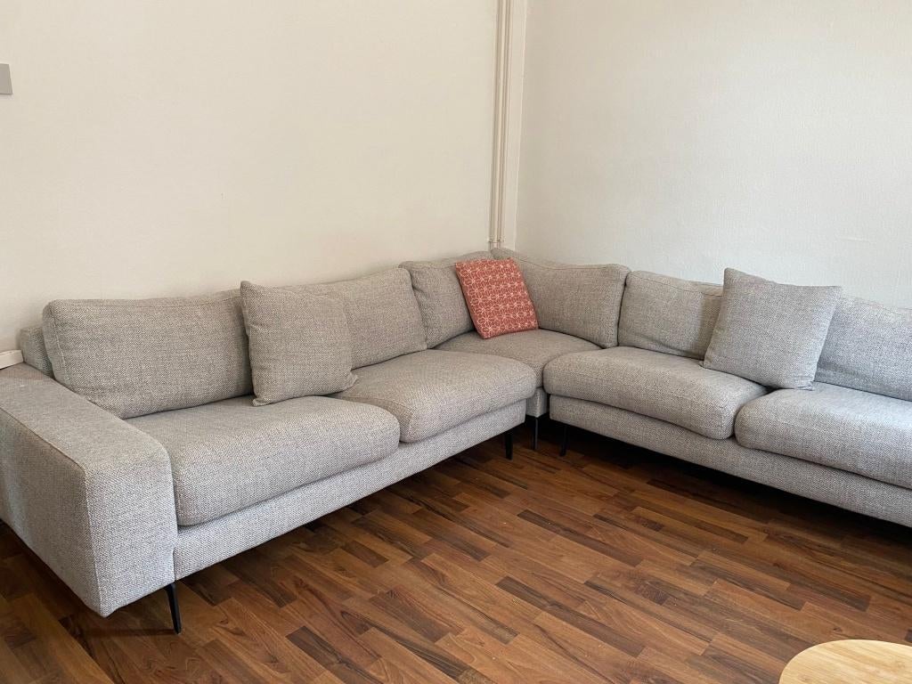 Corner Sofa/Hoekbankstel 280x280x100, Ophalen, 250 tot 300 cm, Gebruikt, 75 tot 100 cm