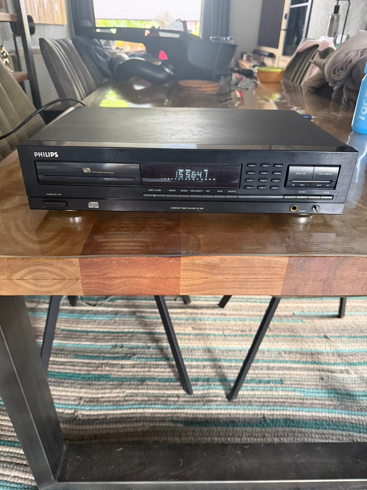 Philips CD 690 vintage high cd speler in top staat, Ophalen of Verzenden, Zo goed als nieuw, Philips