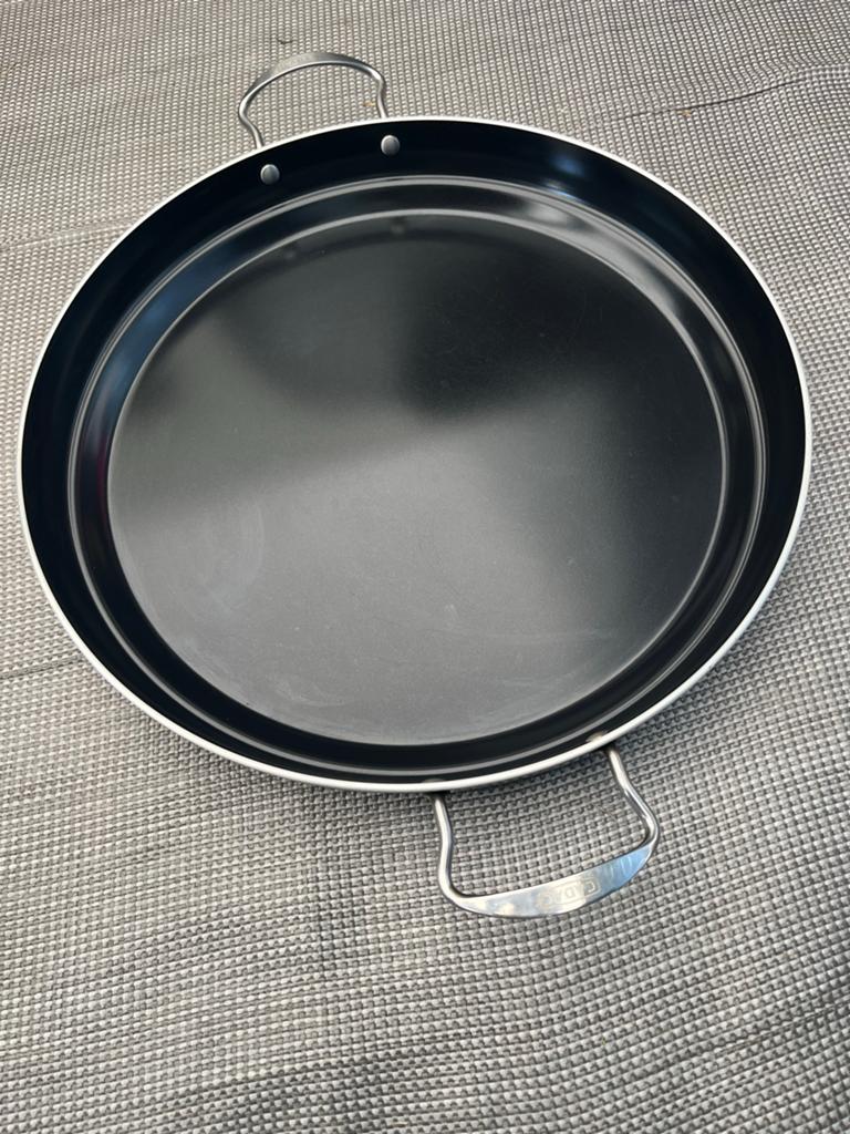 Cadac Paella Pan 50cm met deksel chef dome, Ophalen, Zo goed als nieuw