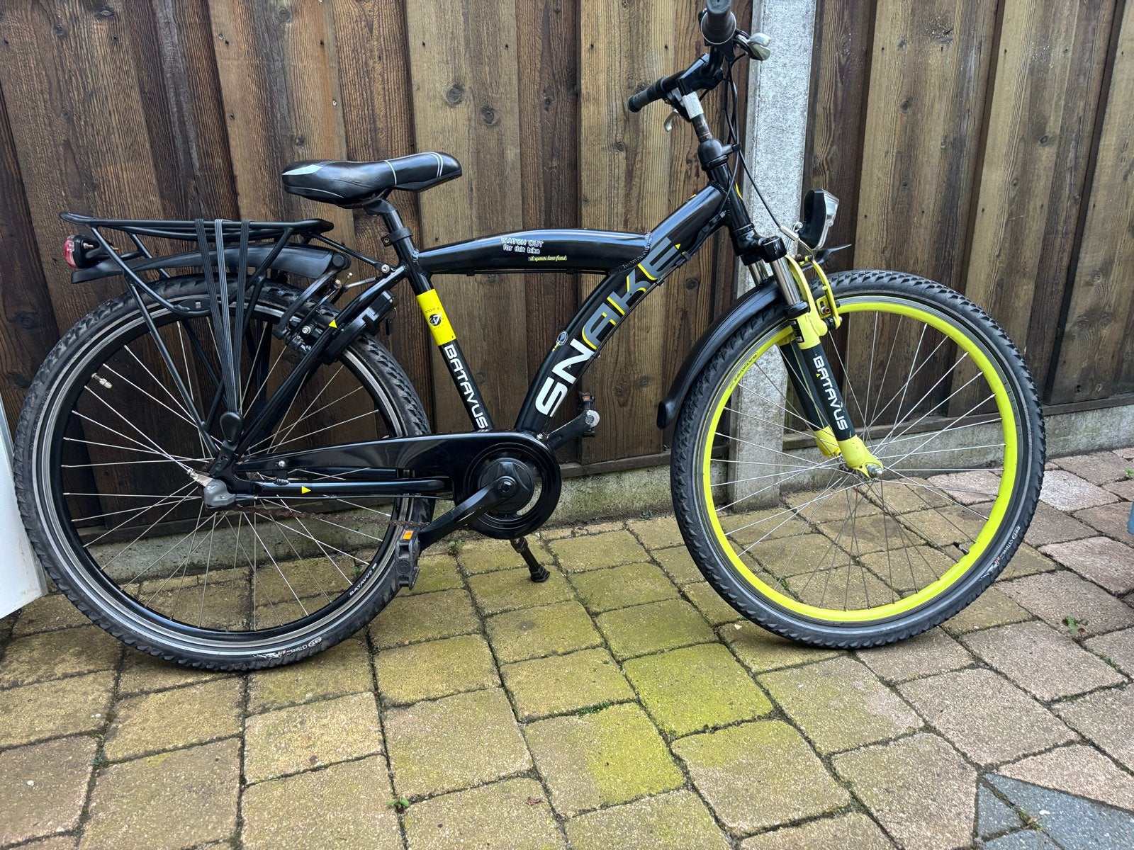 Batavus Snake jongensfiets, Velgrem, Versnellingen, Zo goed als nieuw, Ophalen