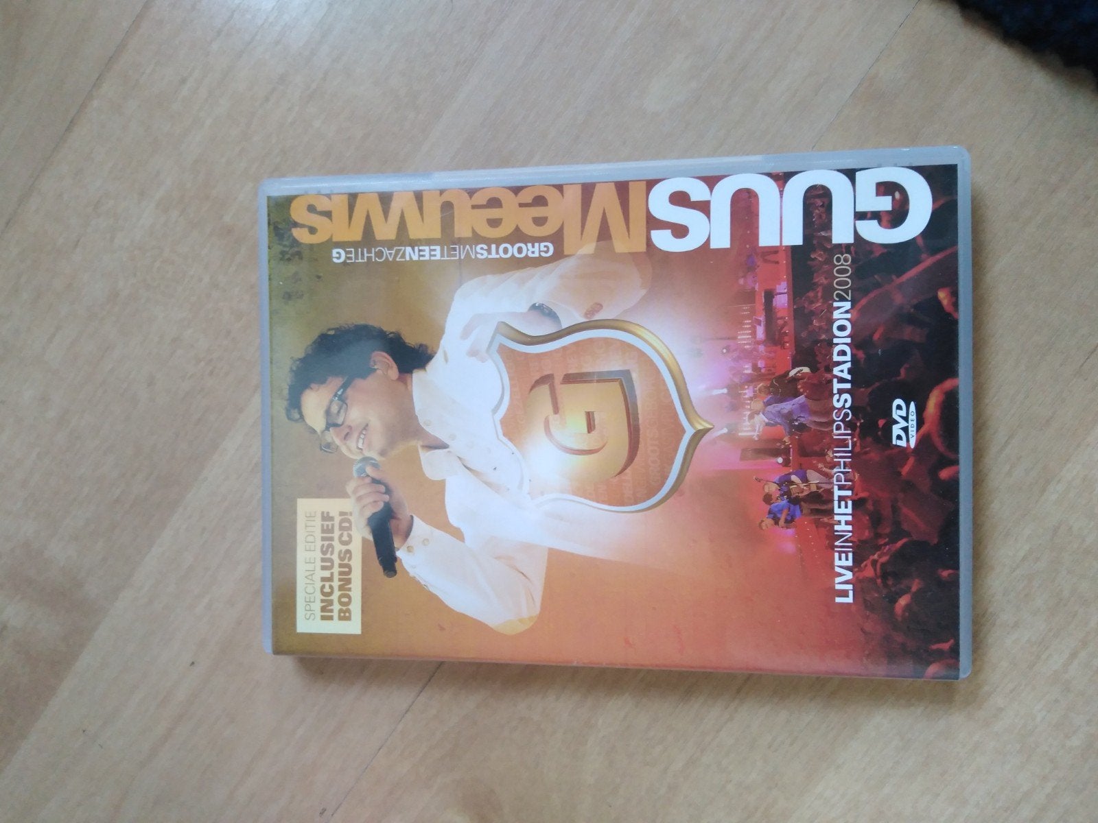 cd+dvd Guus meeuwis groots met de zachte g, Alle leeftijden, Ophalen of Verzenden, Zo goed als nieuw, Concert