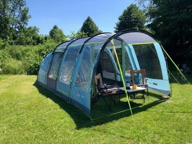 Coleman Meadowood 4L Tunneltent - Verduisterend, Ophalen, Gebruikt, Tot en met 6