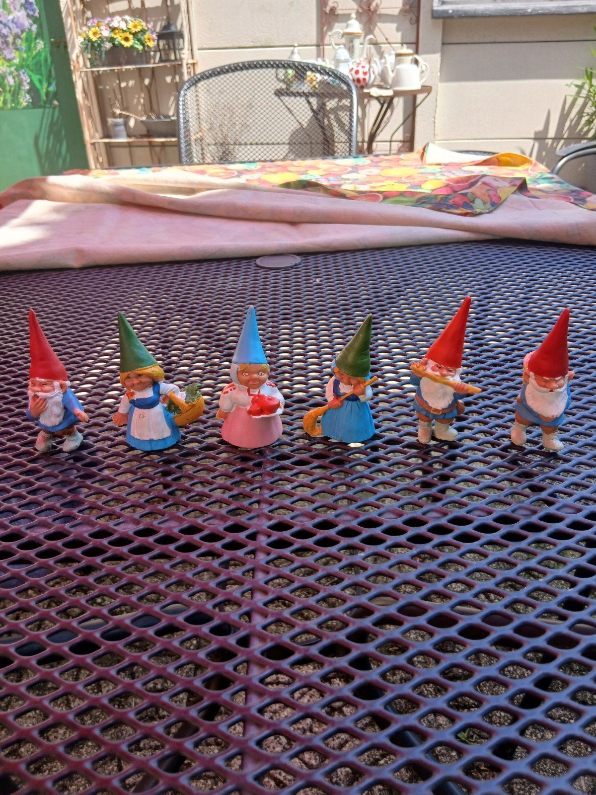 David de kabouter vintage poppetjes. Jaren 80., Ophalen of Verzenden