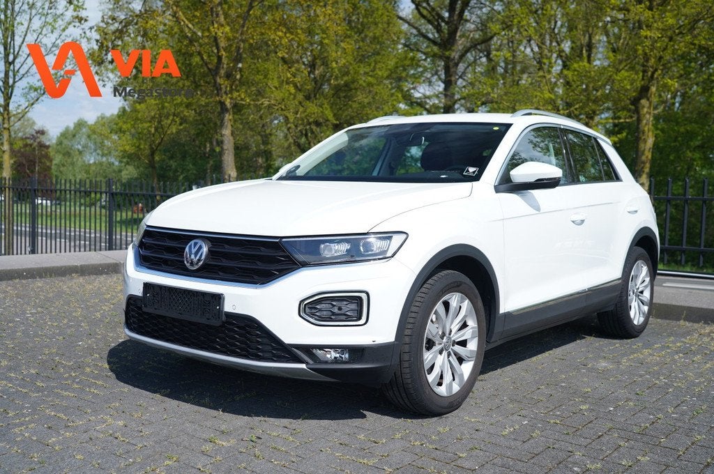 Volkswagen T-Roc 2.0 TSi 4Motion SPORT | LED | Camera | Stoe, Automaat, 15 km/l, Gebruikt, Wit