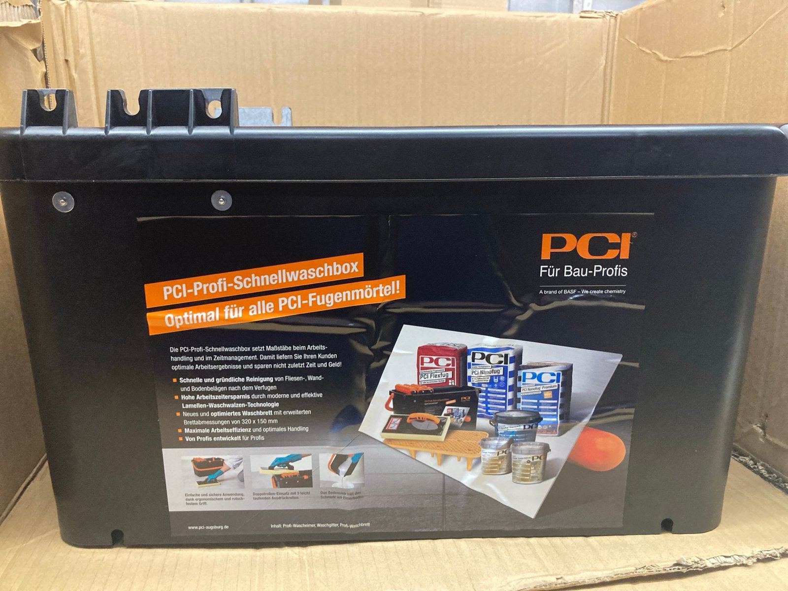 PCI Profi-Schnellwaschbox - Tegelwasbox 50x27x26cm, Ophalen of Verzenden, Nvt, Nvt, Nvt