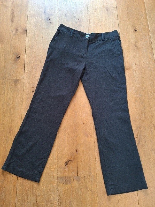 Pantalon zwart M&S maat 42, Zwart, Maat 42/44 (L), Ophalen of Verzenden, Zo goed als nieuw