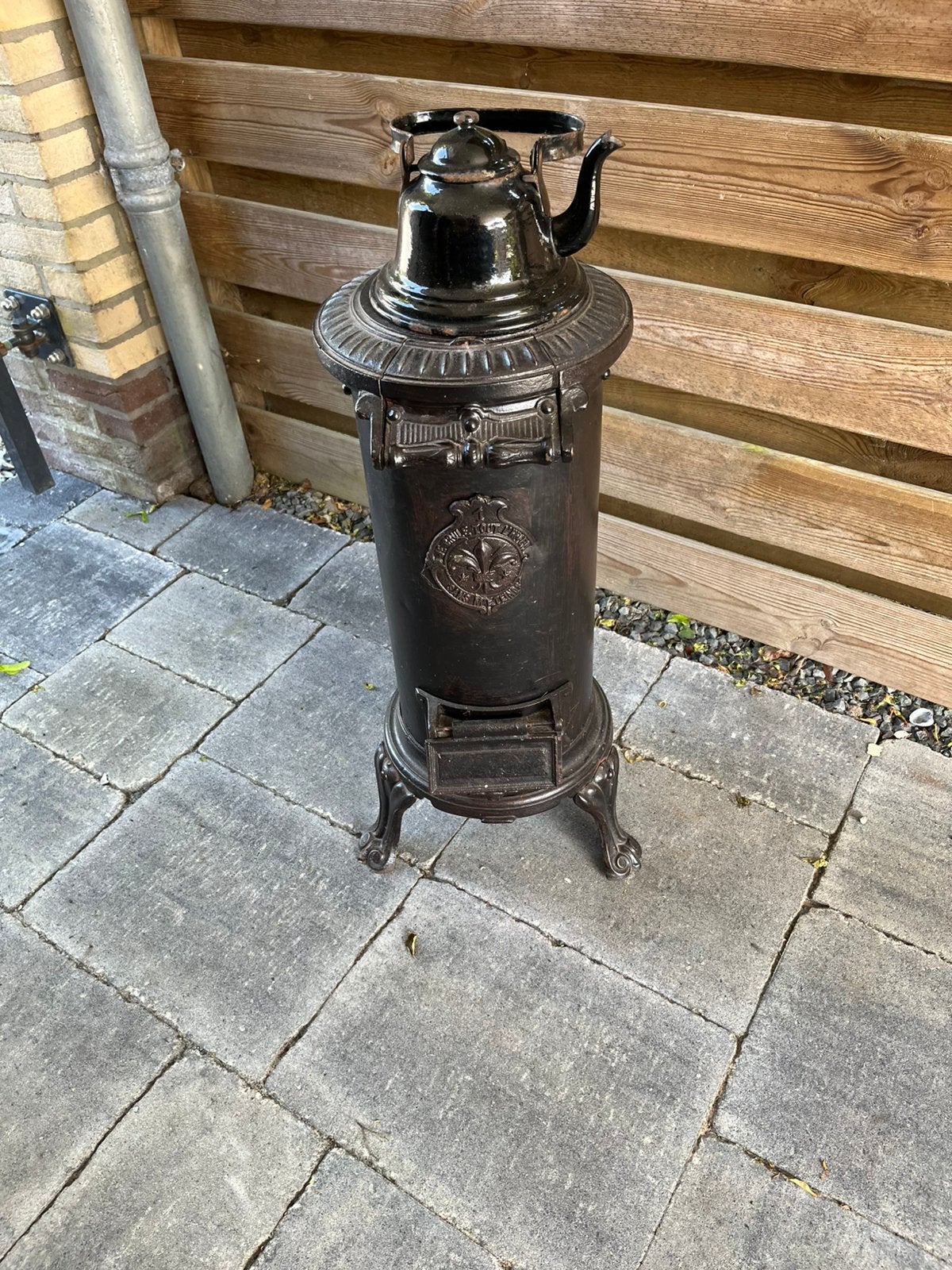 Mooi oude kachel, Tuin en Terras, Tuinhaarden, Ophalen of Verzenden, Zo goed als nieuw