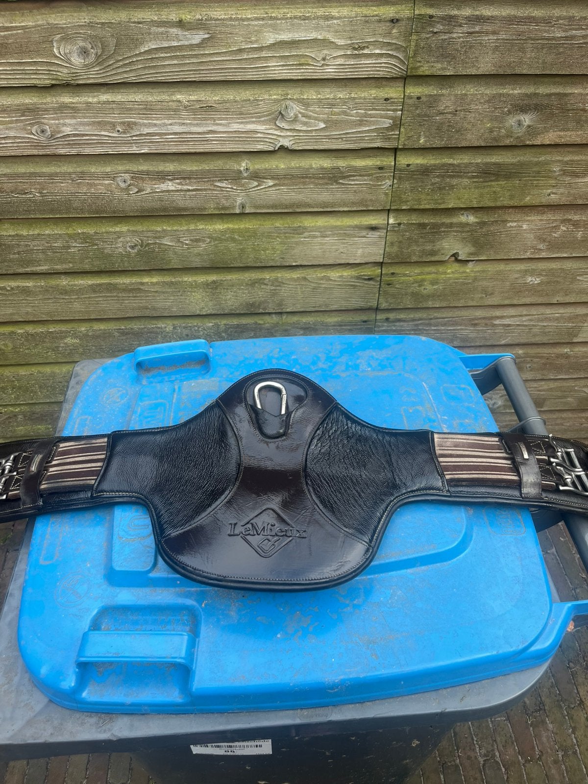 Lemieux arika buikflap singel 75 cm bruin, Dieren en Toebehoren, Paarden en Pony's | Hoofdstellen en Tuigage, Bruin, LeMieux, Ophalen of Verzenden