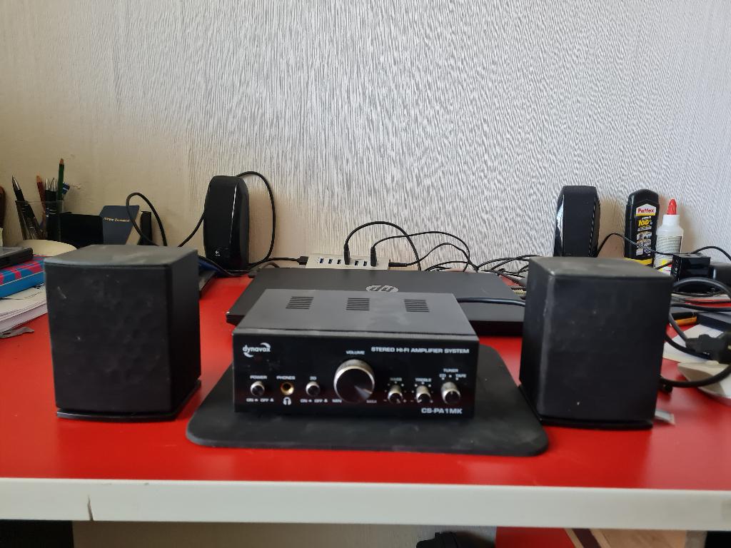 versterker dynavox CS-PA1MK, Overige merken, Gebruikt, Ophalen of Verzenden, Minder dan 60 watt