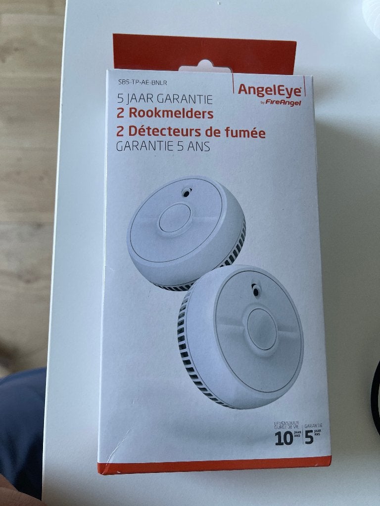2 nieuwe rookmelders/ 2 new smoke detectors unboxed, Ophalen, Detector, Sensor of Melder, Nieuw, Rook