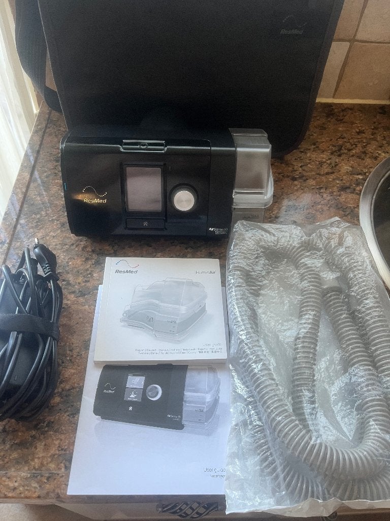 Cpap resmed airsense apap apneu osas snurkapperaat, Ophalen, Zo goed als nieuw