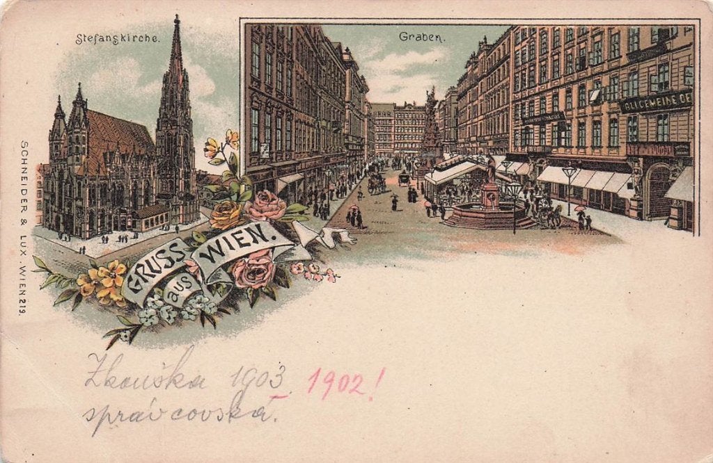 702-160-047 Wien, Verzenden, Voor 1920, Oostenrijk