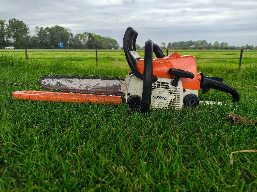 Stihl 017 benzine kettingzaag, Tuin en Terras, Stihl, Gebruikt, -, -