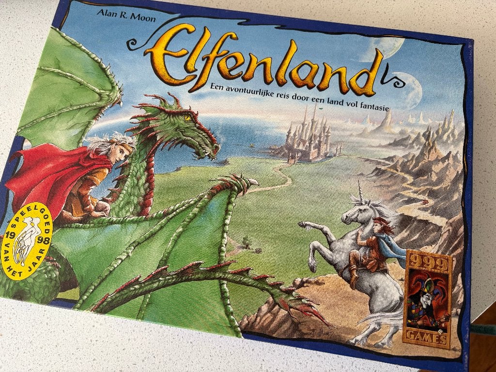 Elfenland, Een of twee spelers, Ophalen, Zo goed als nieuw, 999 Games