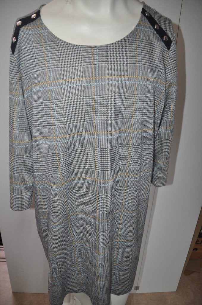 RST32 Gerry weber Jurk maat XL, Maat 46/48 (XL) of groter, Ophalen of Verzenden, Zo goed als nieuw, Grijs