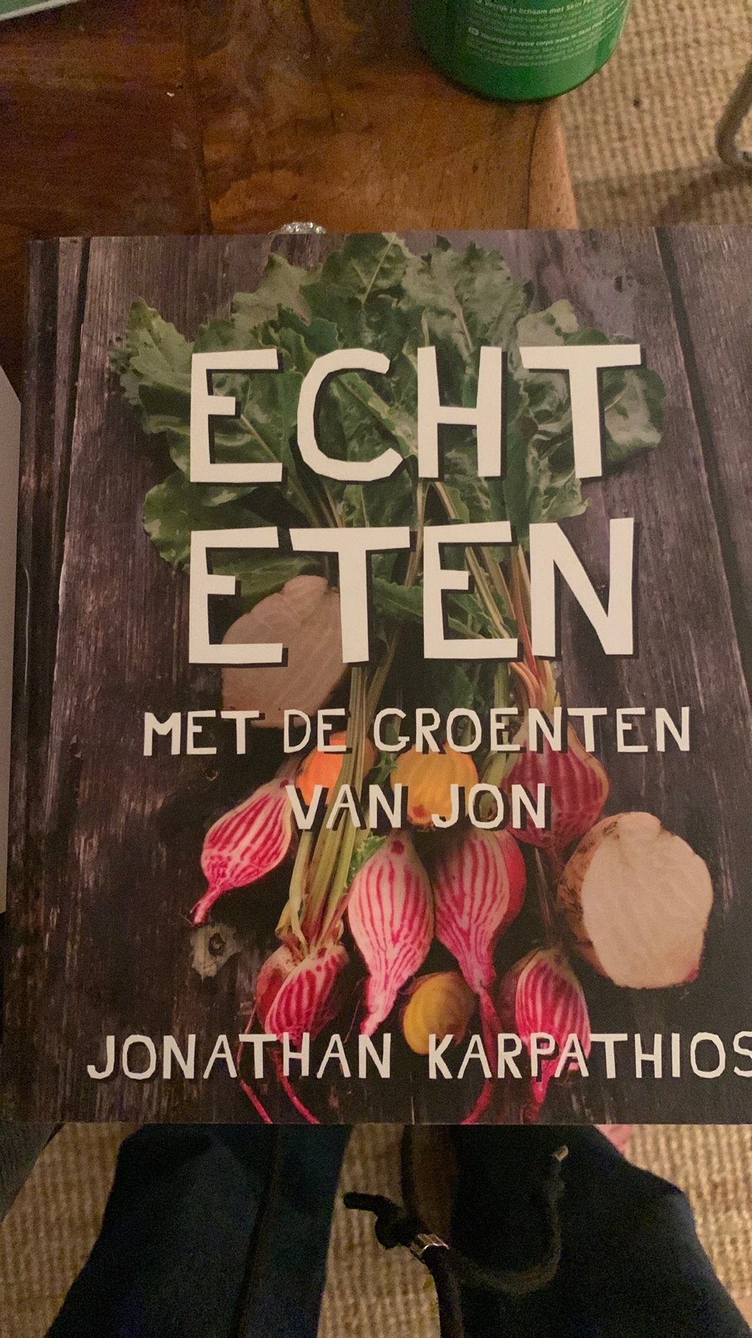 Jonathan Karpathios - Echt eten, Ophalen of Verzenden, Zo goed als nieuw, Jonathan Karpathios; Bas Husslage