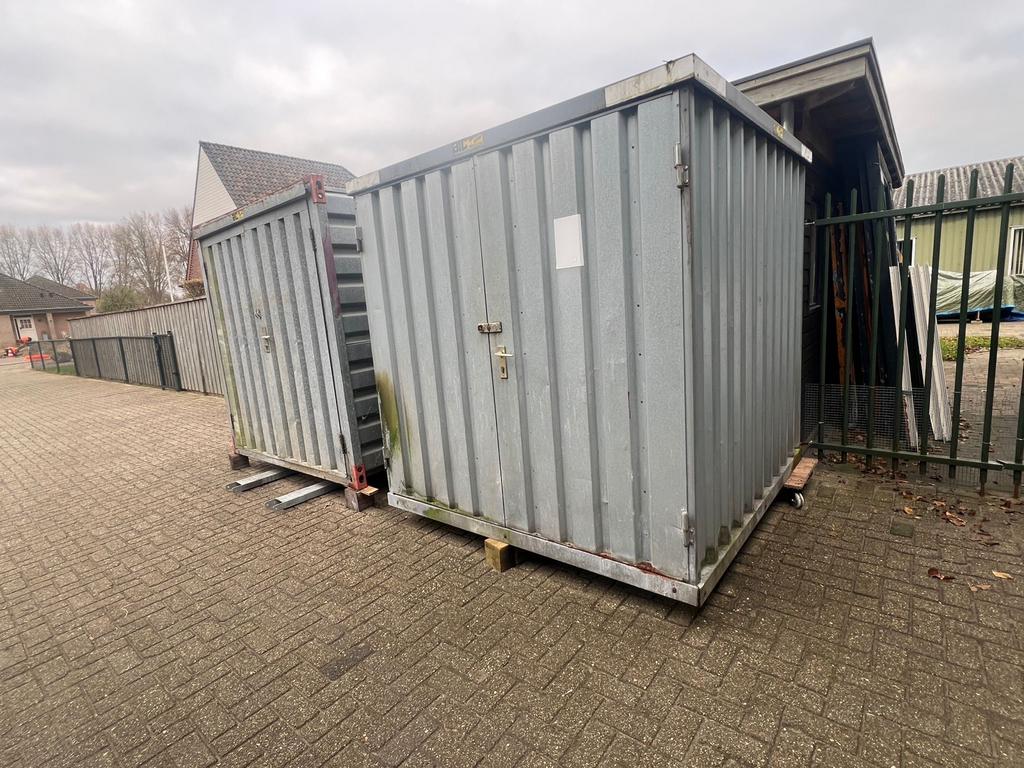 2x2 Kovobel Demontabele Container, Ophalen, Gebruikt