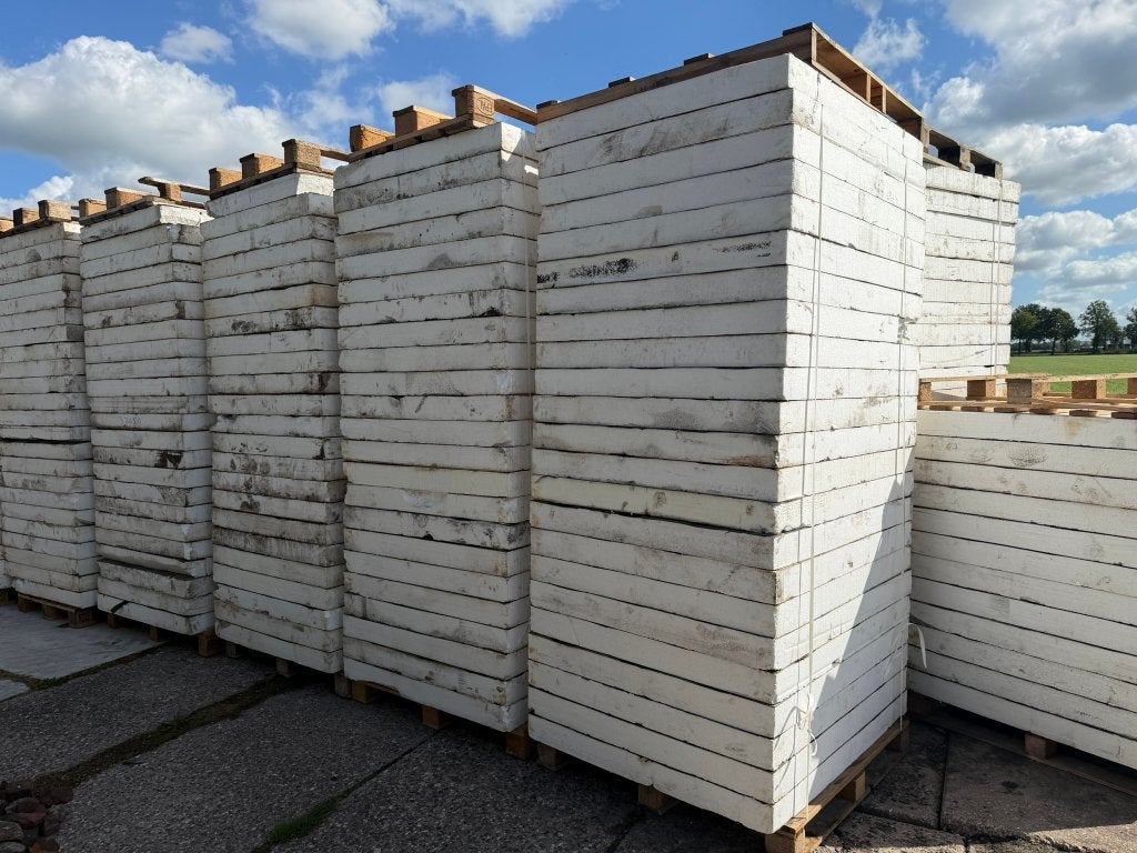 255 m² EPS / Tempex isolatieplaten van 10 cm | 100 mm, Ophalen, Gebruikt, Vloerisolatie, EPS