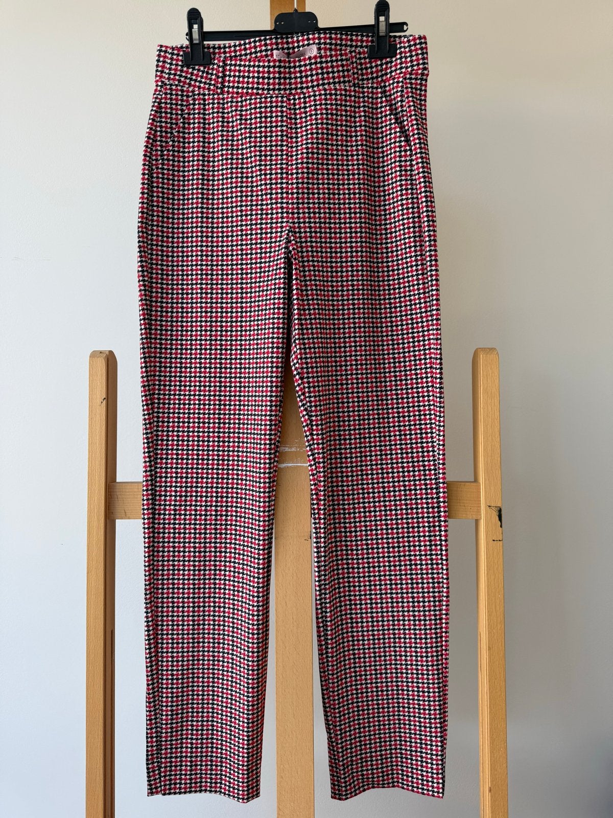 Studio Anneloes Travelstof Broek Anna Check Maat S, Meerkleurig, Nieuw, Ophalen of Verzenden, Maat 36 (S)