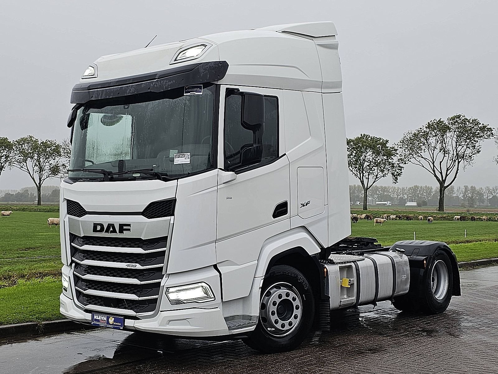 DAF XFN 480, Automaat, Euro 6, Wit, Bedrijf