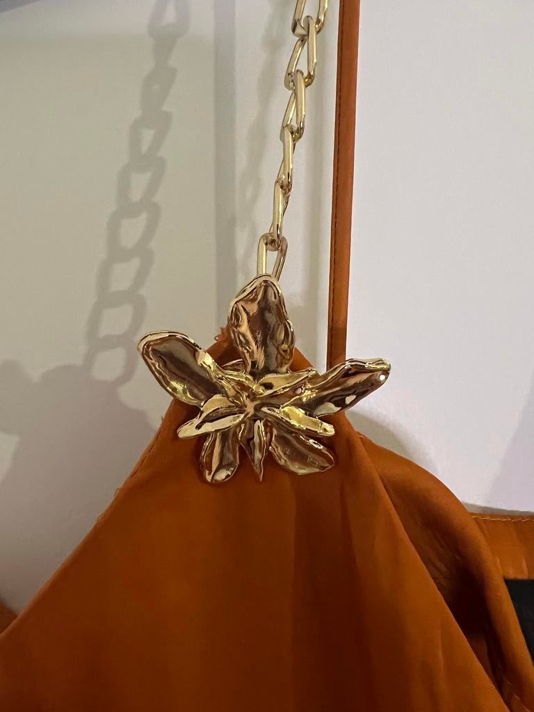 Oranje Zara jurk, Verzenden, Nieuw, Oranje, Maat 36 (S)